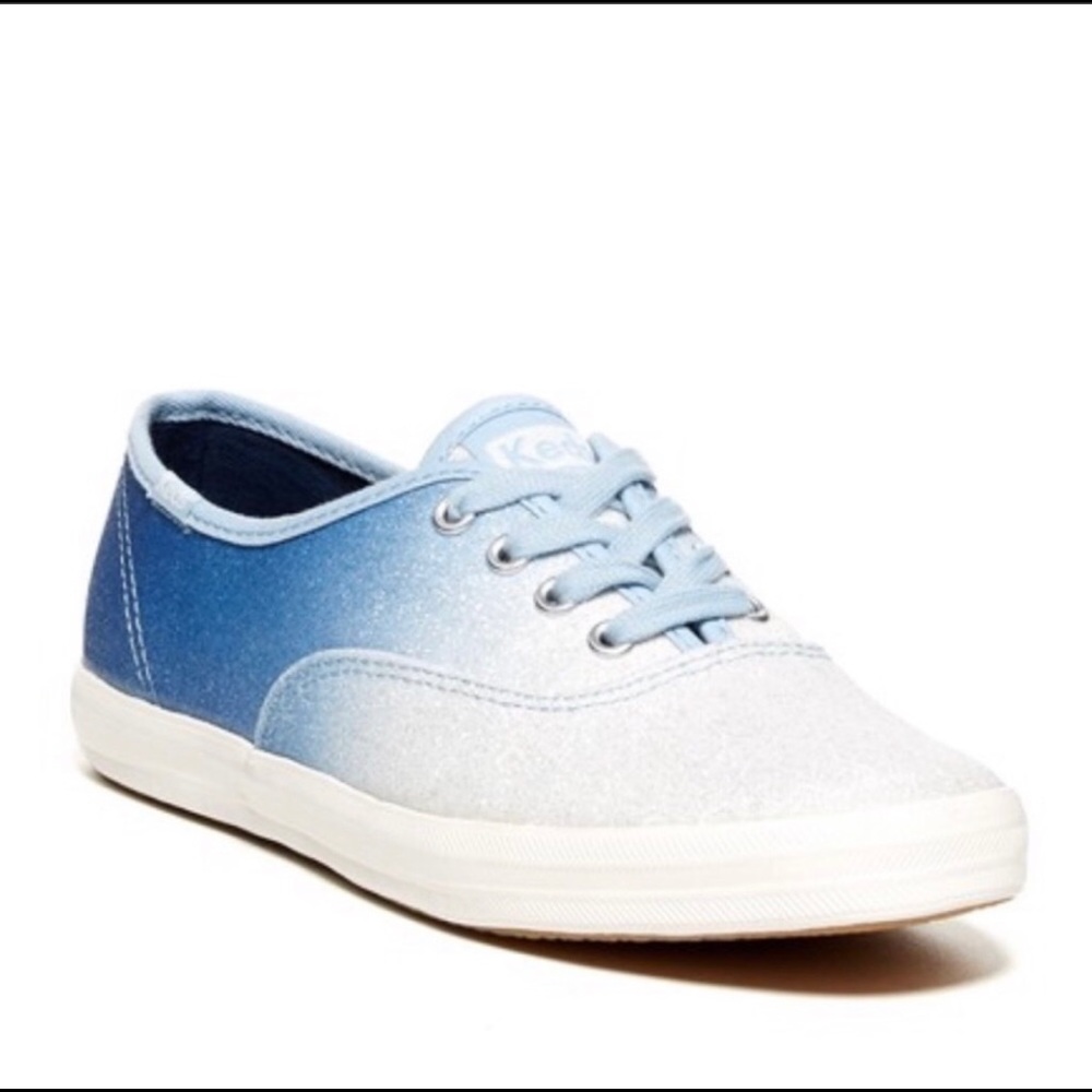Keds Blue Glitter Ombré Sneakers